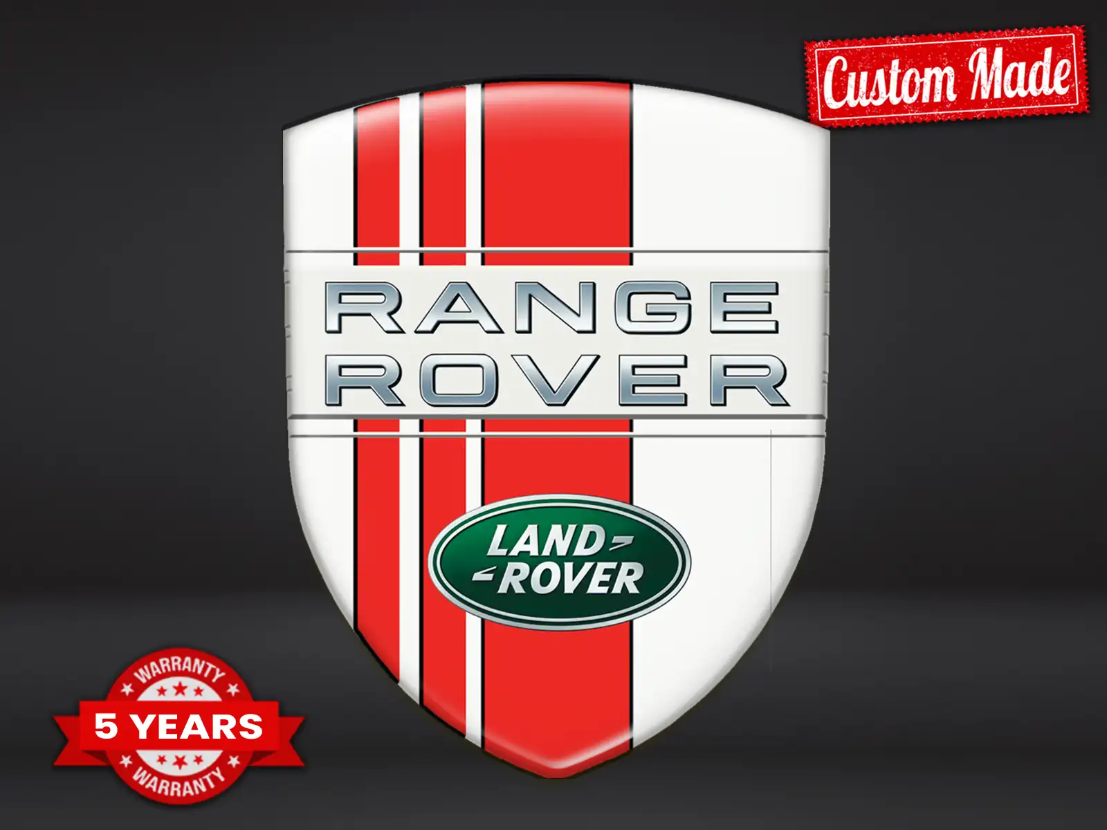 Land Rover Wasserfestes Etikett Pro Max Robust Modern
